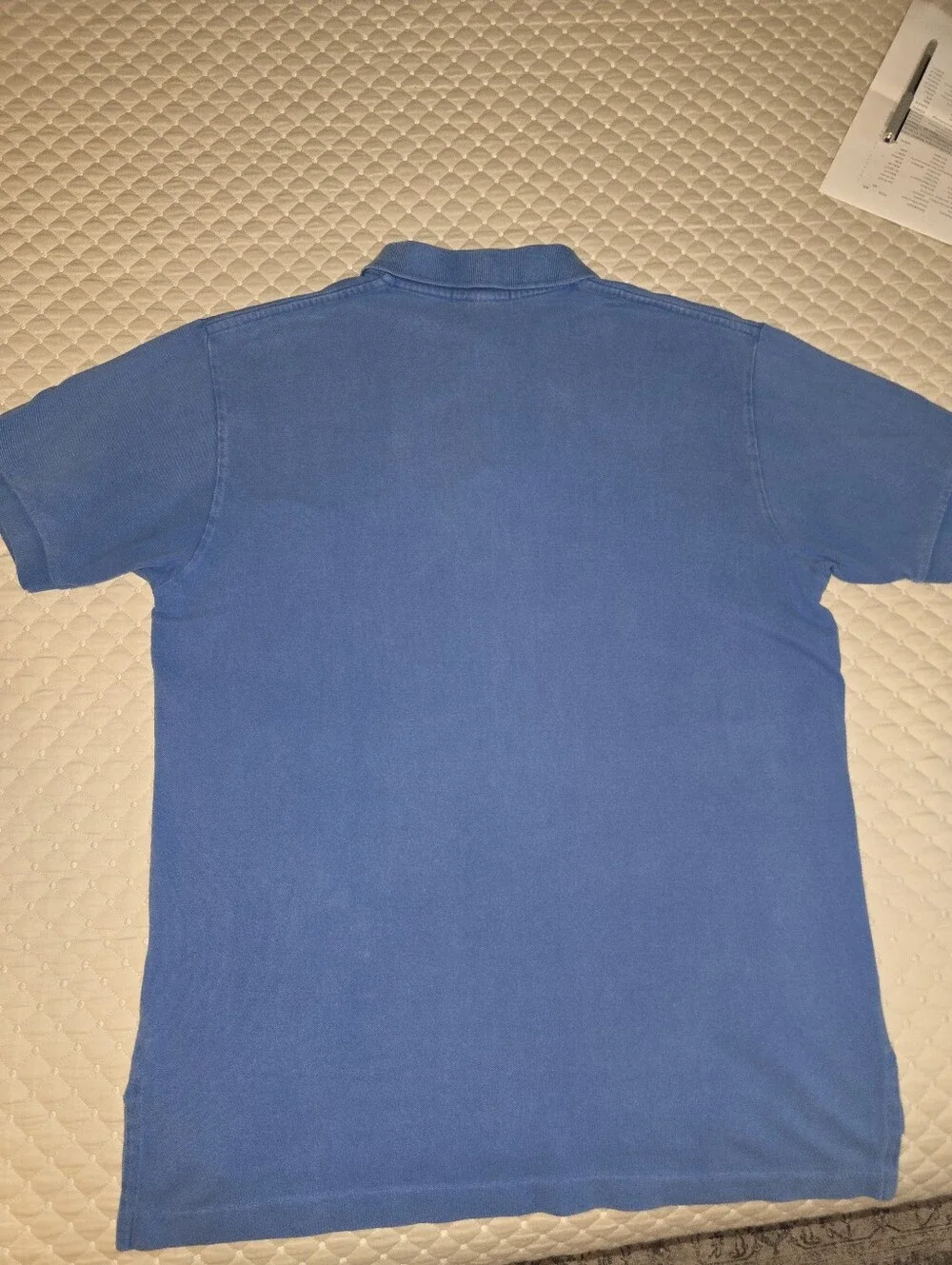 Lg - Ralph Lauren Men’s Royal Blue w/Yellow Pony Logo. (GOOD CONDITION)